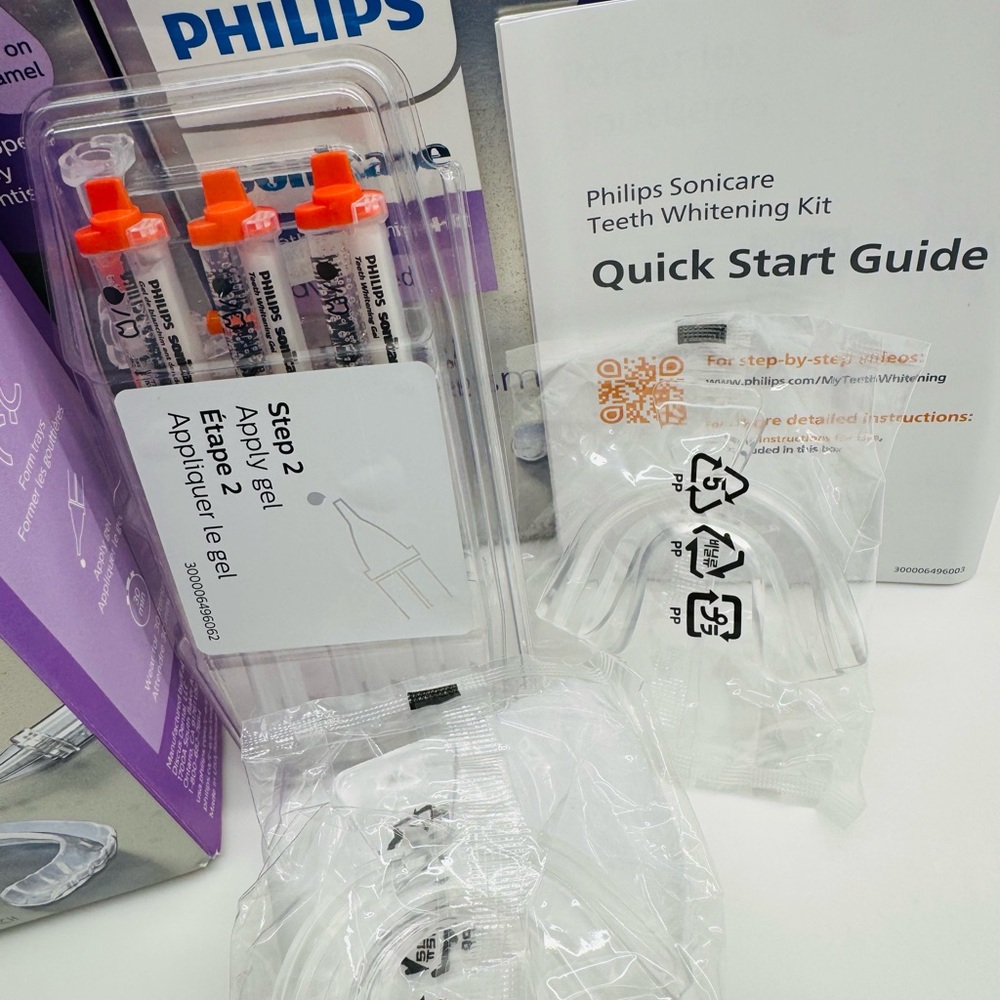 Philips Sonicare Teeth Whitening Kit with Orange Applicators